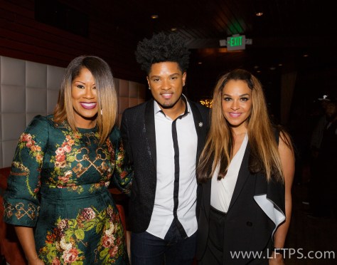 Diann Valentine, Ja'maal Buster and Sheree Fletcher