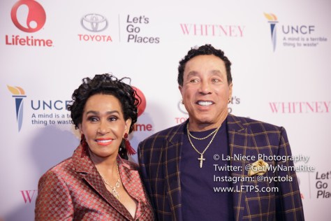 Smokey Robinson and Frances Gladney
