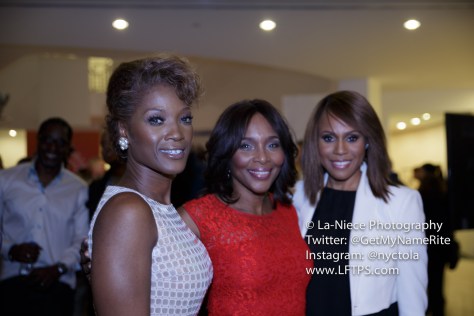 Yolanda Ross, Suzzanne Douglas and Deborah Cox