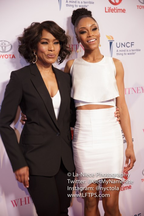 Angela Bassett and Yaya De Costa