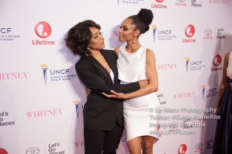 Angela Bassett and Yaya De Costa