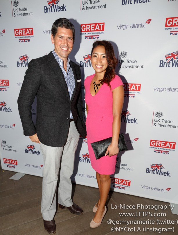 Ryan Meyer and Kat Yalung at Brit Week 2015