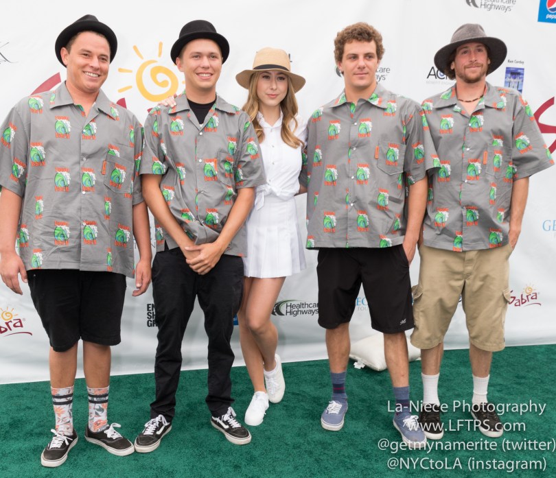 Tunnel Vision and Lizzy Small at the 8th Annual George Lopez Celebrity Golf Tournament
