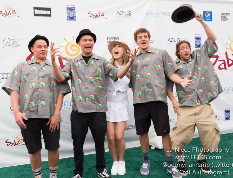 Tunnel Vision and Lizzy Small at the 8th Annual George Lopez Celebrity Golf Tournament