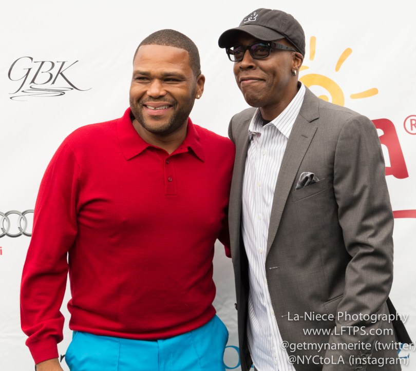 Anthony Anderson and Arsenio Hall at the 8th Annual George Lopez Celebrity Golf Tournament