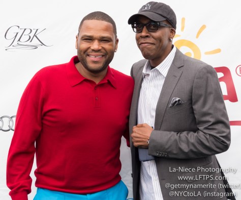 Anthony Anderson and Arsenio Hall at the 8th Annual George Lopez Celebrity Golf Tournament