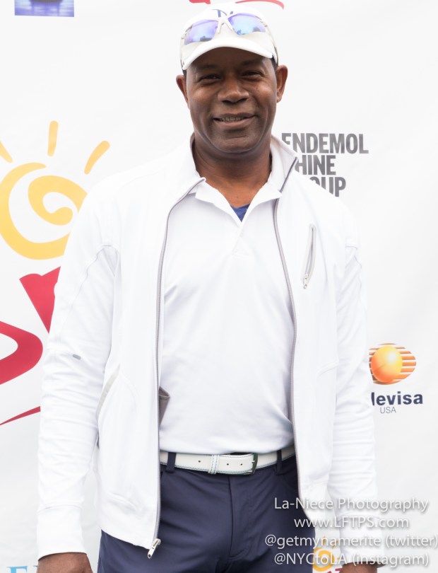 Dennis Haysbert at the 8th Annual George Lopez Celebrity Golf Tournament