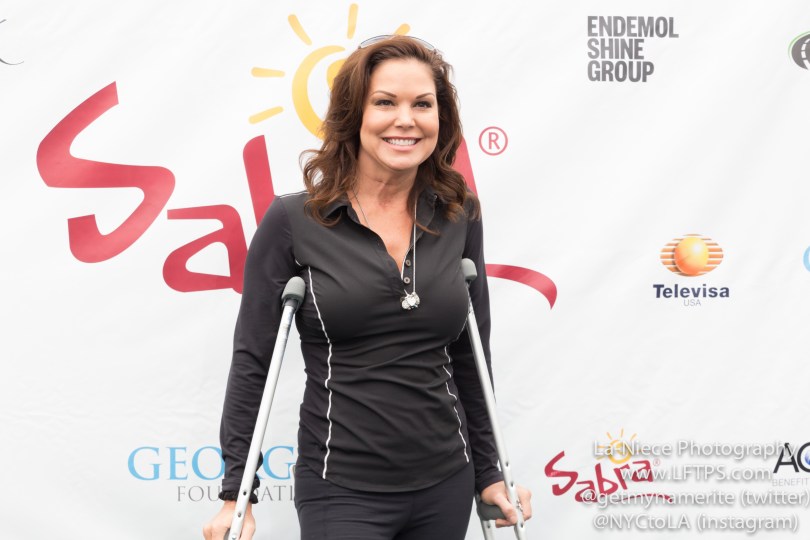 Paula Trickey at the 8th Annual George Lopez Celebrity Golf Tournament