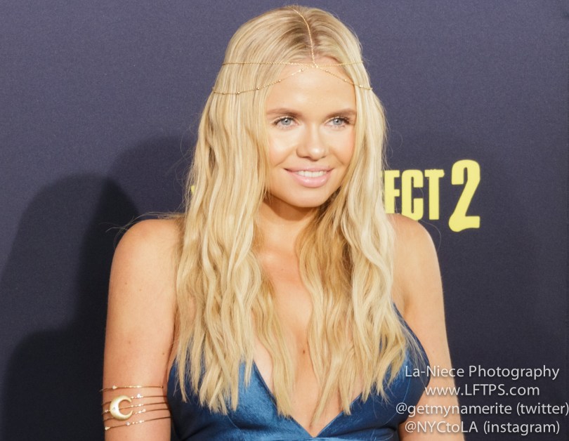 Ali Simpson AT PITCH PERFECT 2 MOVIE PREMIERE- LOS ANGELES