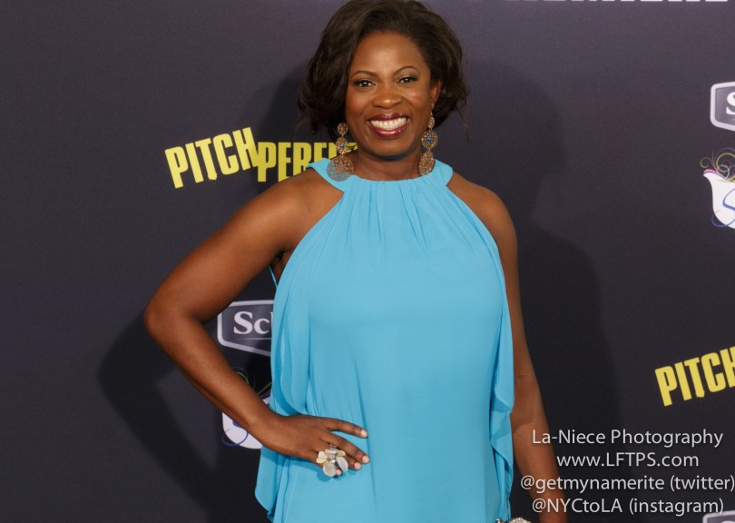 Sope Aluko AT PITCH PERFECT 2 MOVIE PREMIERE- LOS ANGELES