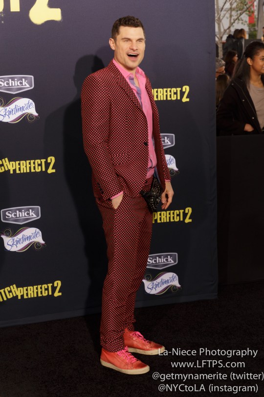 Flula Borg AT PITCH PERFECT 2 MOVIE PREMIERE- LOS ANGELES