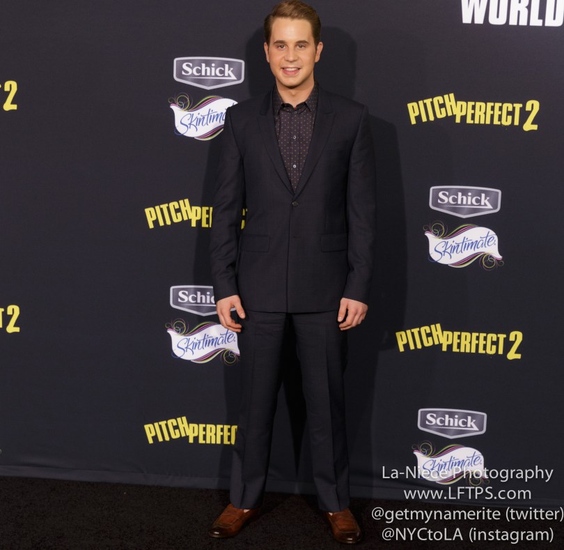Ben Platt AT PITCH PERFECT 2 MOVIE PREMIERE- LOS ANGELES