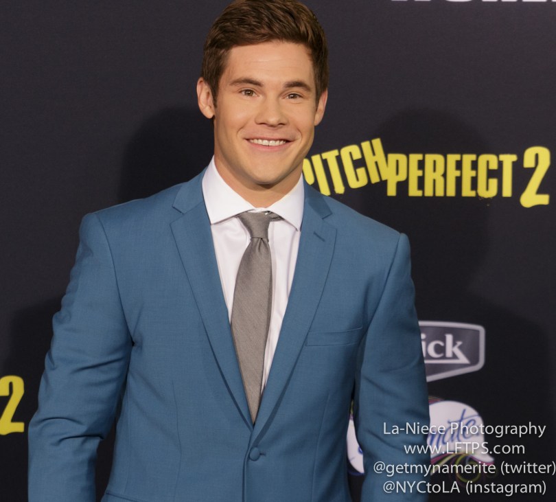 Adam DeVine AT PITCH PERFECT 2 LOS ANGELES MOVIE PREMIERE