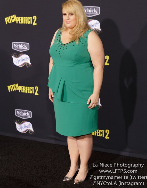 Rebel Wilson AT PITCH PERFECT 2 LOS ANGELES MOVIE PREMIERE