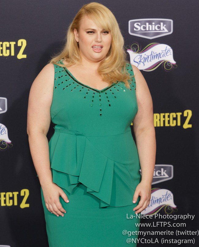 Rebel Wilson AT PITCH PERFECT 2 LOS ANGELES MOVIE PREMIERE