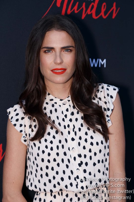 Karla Souza attends the screening of How To Get Away With Murder ATAS
