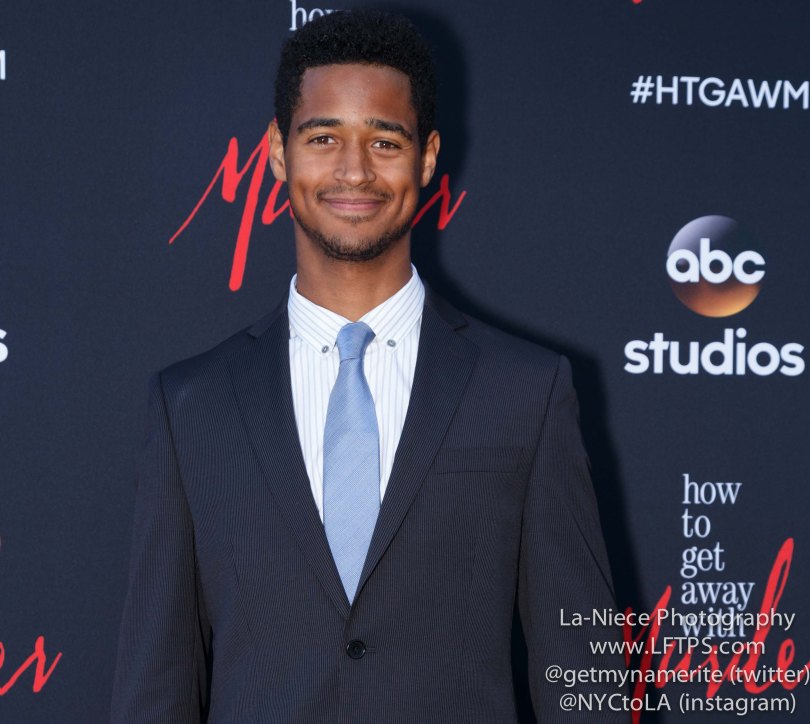 Alfred Enoch attends the screening of How To Get Away With Murder ATAS