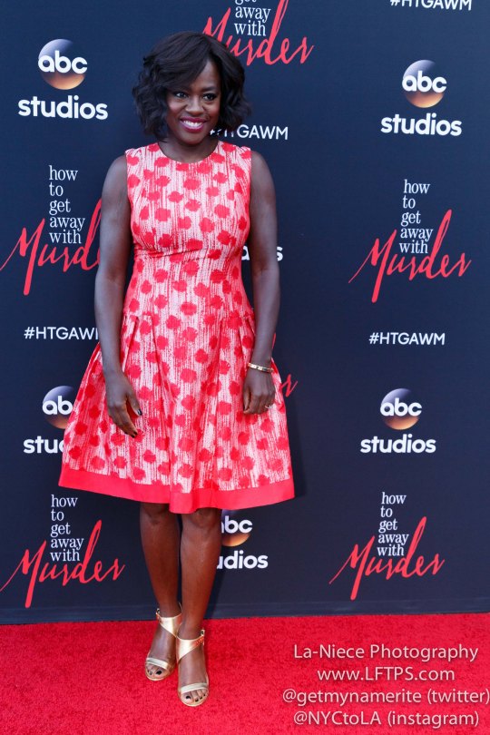 Viola Davis attends the screening of How To Get Away With Murder ATAS