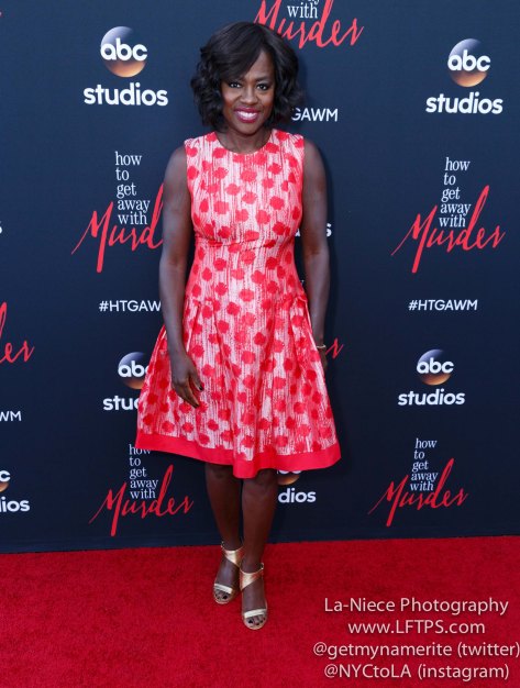 Viola Davis attends the screening of How To Get Away With Murder ATAS