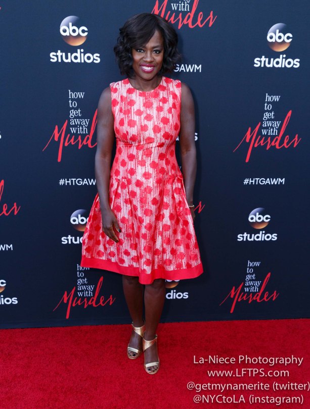 Viola Davis attends the screening of How To Get Away With Murder ATAS